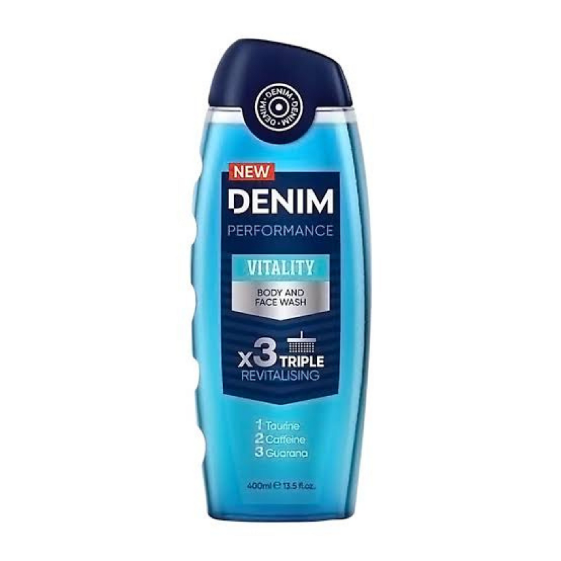 Denim - Body And Face Wash Vitality 400Ml - ZEDSHOPPE