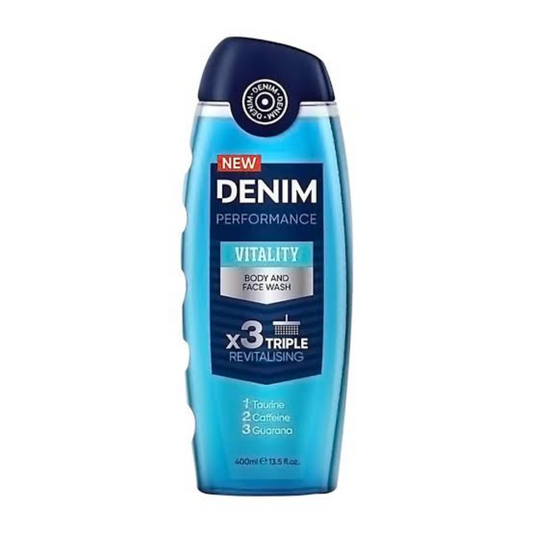 Denim - Body And Face Wash Vitality 400Ml - ZEDSHOPPE