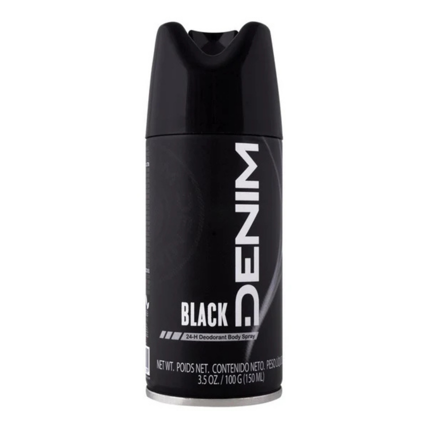 Denim - Body Spray Black 150Ml - ZEDSHOPPE