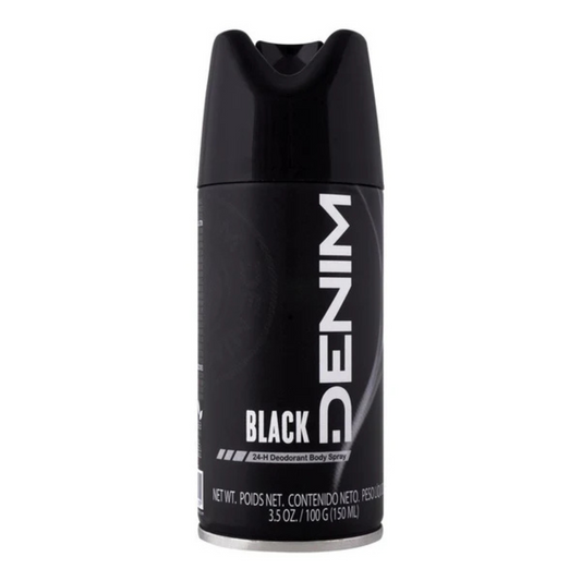 Denim - Body Spray Black 150Ml - ZEDSHOPPE