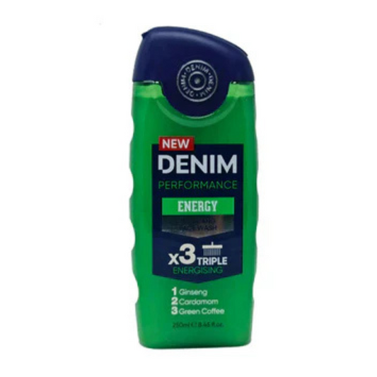 Denim Body And Face Wash Energy 250Ml - ZEDSHOPPE