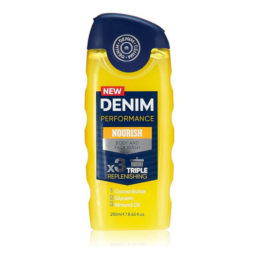 Denim Body And Face Wash Nourish 250Ml - ZEDSHOPPE