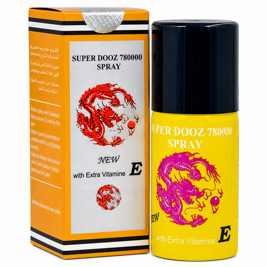 Dooz Dragon 780000 Extra Vitamin E Delay Spray for Men. Imported (Germany).