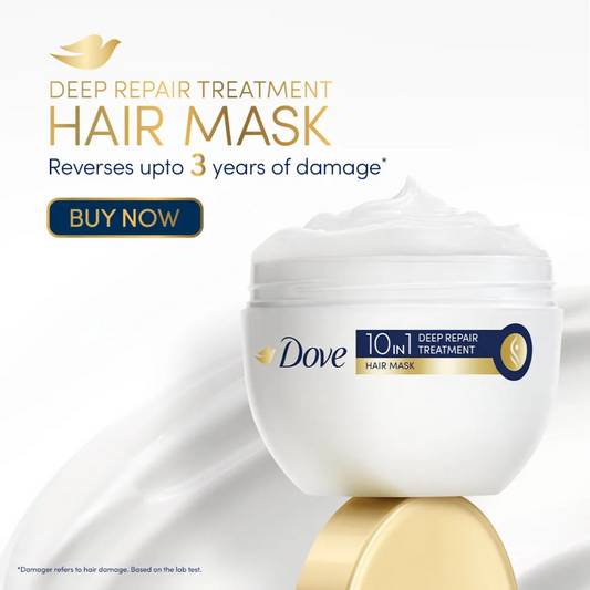Dove Deep Repair Hair Mask - 250ml - ZEDSHOPPE