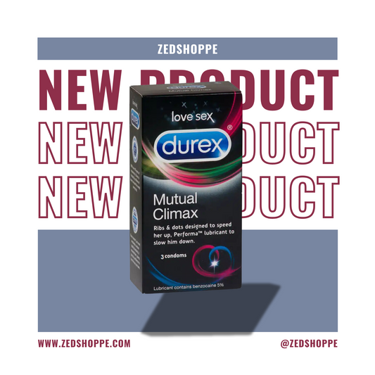 Durex Mutual Climax Condoms (12's) - ZEDSHOPPE.
