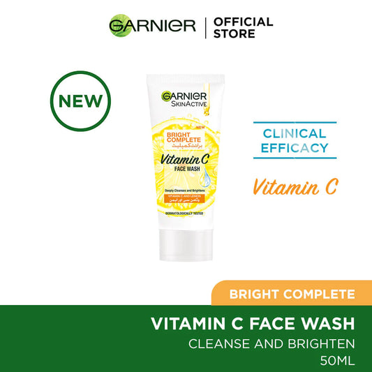 Garnier Skin Active Bright Complete Face Wash - 50ml