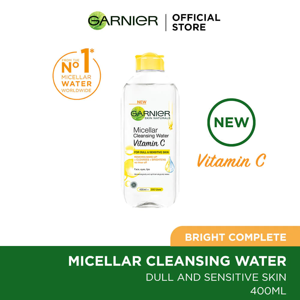 Garnier Micellar Vitamin C Cleansing Water 400ml