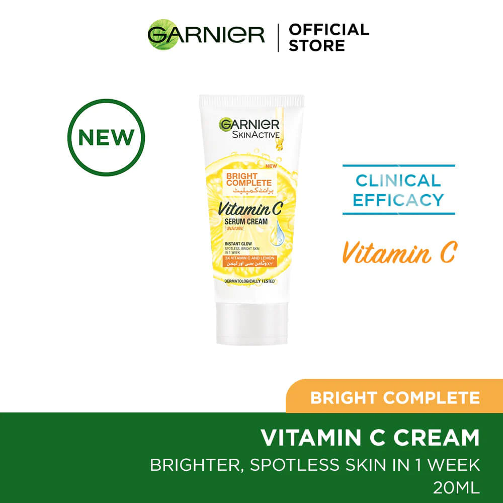 Garnier Skin Active Bright Complete Fairness Day Cream - 20ml