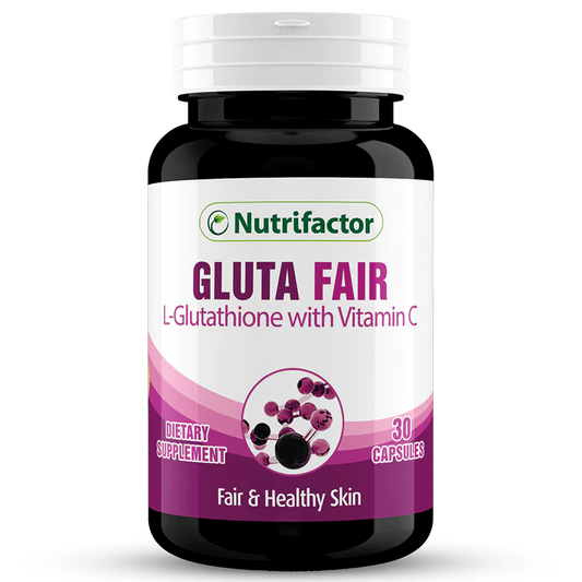 Nutrifactor Gluta Fair - 30 Capsules.
