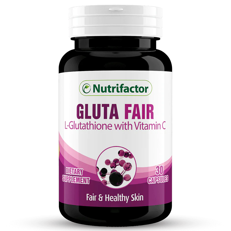 Nutrifactor Gluta Fair - 30 Capsules.