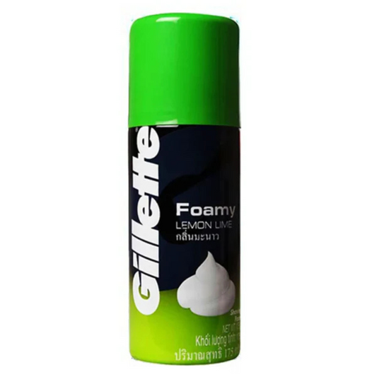 Gillette - Foamy Lemon Lime 175Gm - ZEDSHOPPE