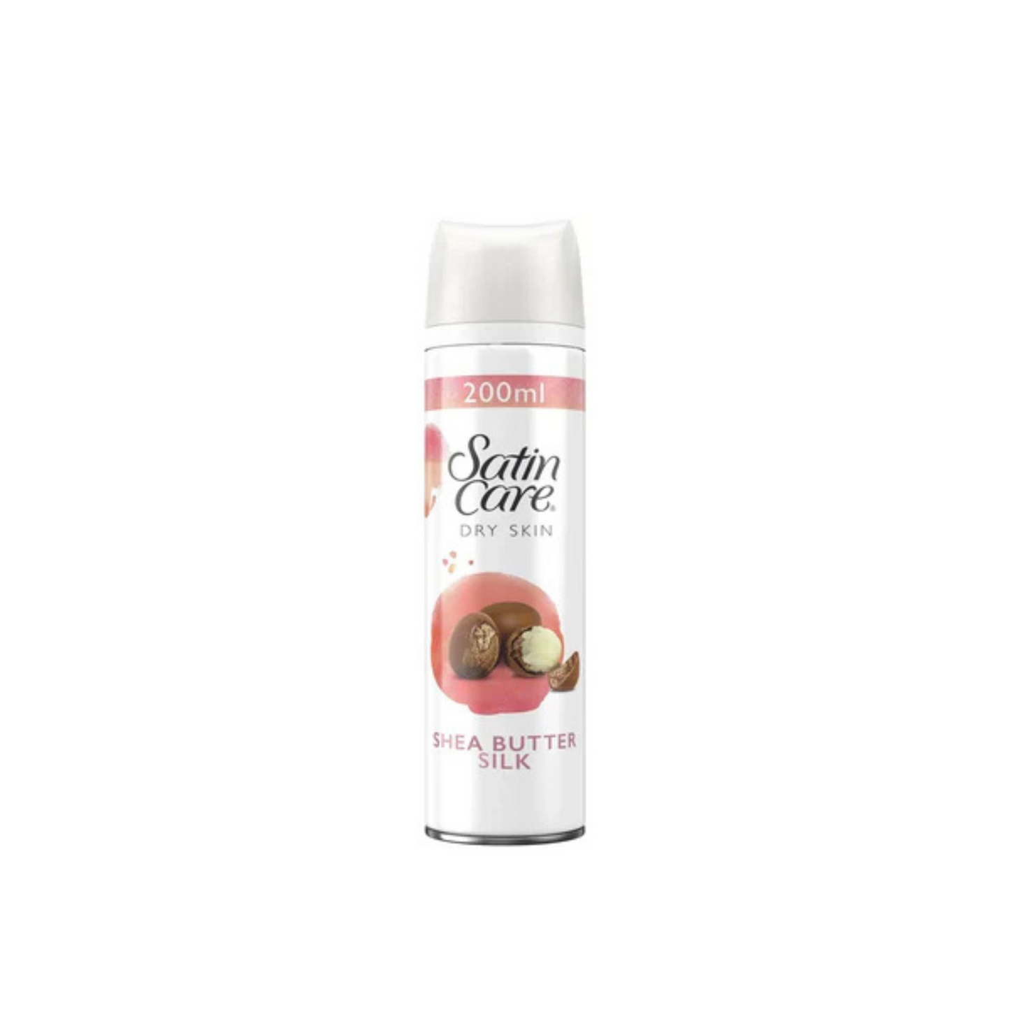 Gillette Shave Gel Satin Care Dry Skin With Shea Butter 200Ml - ZEDSHOPPE
