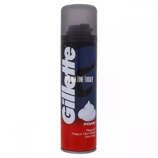 Gillette Shaving Foam Regular Uk 200Ml - ZEDSHOPPE