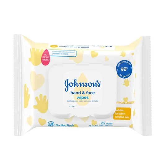 JHONSON'S Hand and Face Wipes - ZEDSHOPPE.