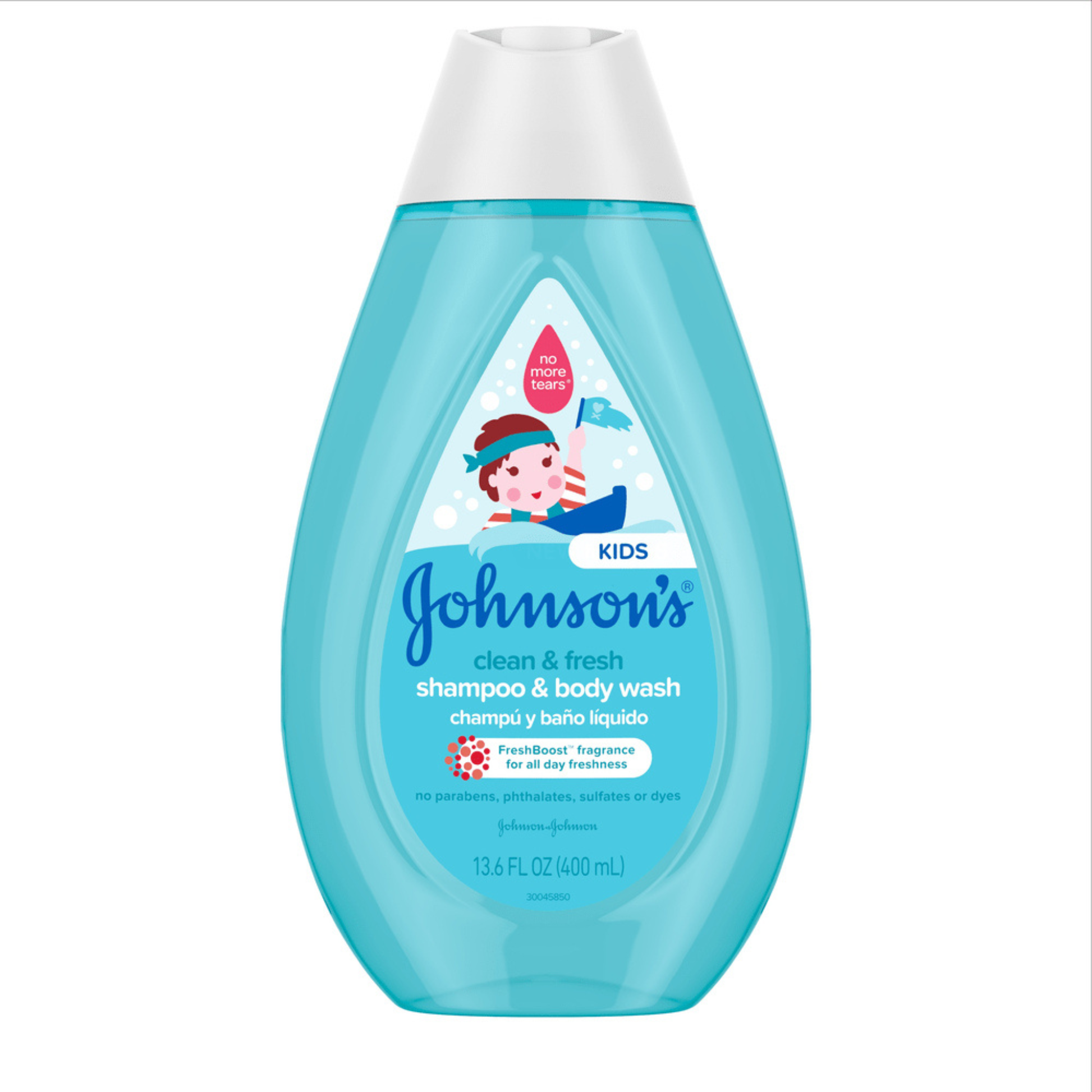 JOHNSON'S Clean & Fresh Shampoo & Body Wash - 400ML - ZEDSHOPPE.