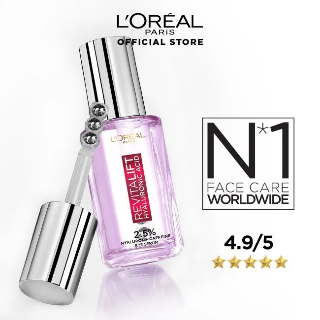 L'Oreal Paris Revitalift 1.5% [HA] + 1% Caffeine Eye Serum - 20ML