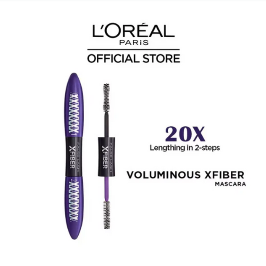 L'Oreal False Lash Superstar X Fiber Mascara Black - ZEDSHOPPE