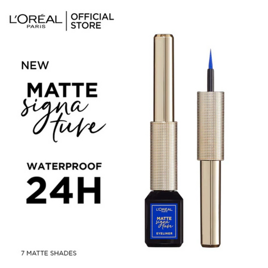 L'Oreal Infaillible 24H Matte Liquid Liner 02 Blue - ZEDSHOPPE