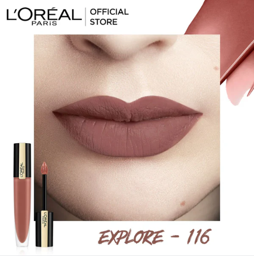 L'Oreal Paris - Rouge Signature Matte Lipstick - 116 I Explore - ZEDSHOPPE