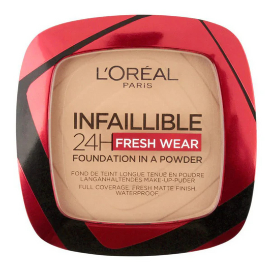 L'Oreal Paris Infallible 24H Fresh Wear Breathable Liquid Foundation - 140 Golden Beige - ZEDSHOPPE