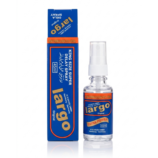 Largo Long Time Spray 45ml bottle - local made men's wellness product
