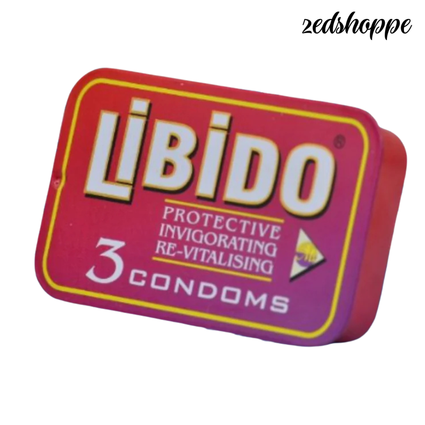 Libido Condoms Tin Pack Of (3's).