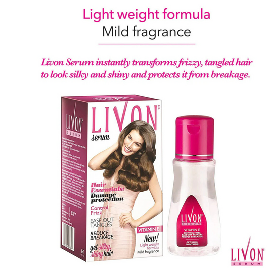 Livon Serum For All Hair Types - 100ml - ZEDSHOPPE