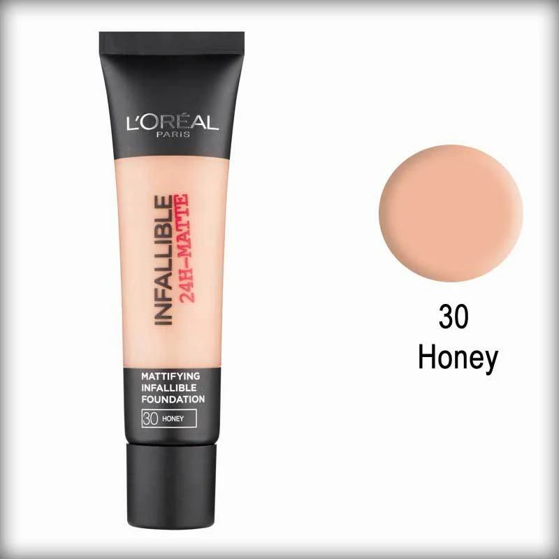 LOreal Paris Infallible Matte Foundation - 30 Honey