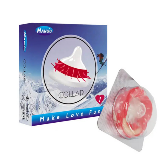 Mango Collar Spike Condom - ZEDSHOPPE