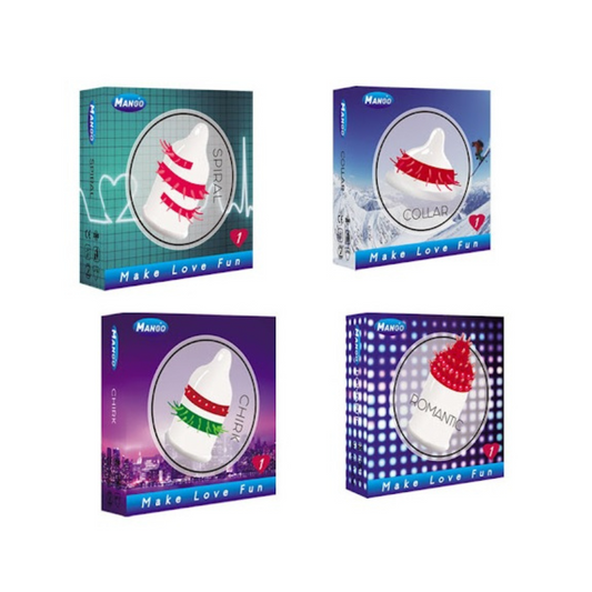 Mango Condoms - Pack of 4 - ZEDSHOPPE