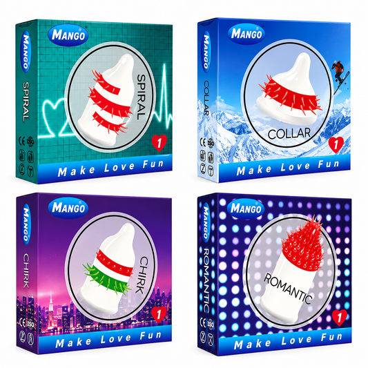 Mango Condoms 4s pack Pakistan - ZEDSHOPPE®