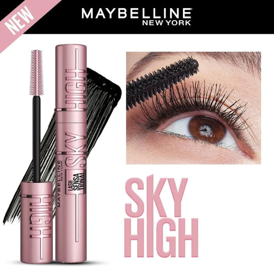 Maybelline Lash Sensational Sky High Waterproof Mascara Very Black.