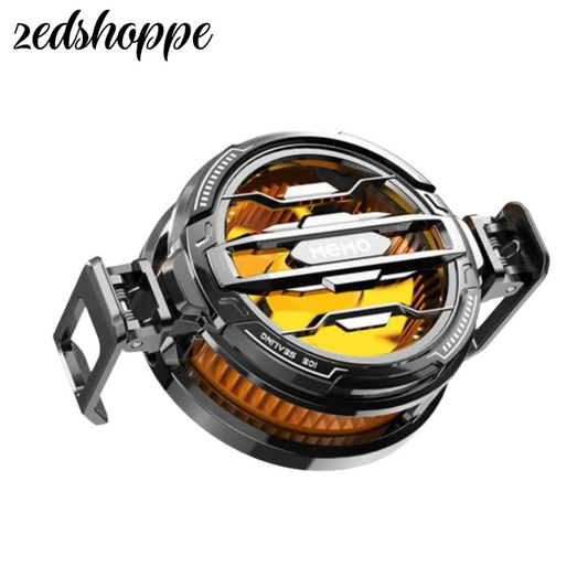 Memo CX07 Cell Phone Cooler Mobile Phone Magnetic Radiator Cooling Fan Cell Phone Live Streaming Cooler 15W Semiconductor Radiator For Playing Games Watching Videos - ZEDSHOPPE