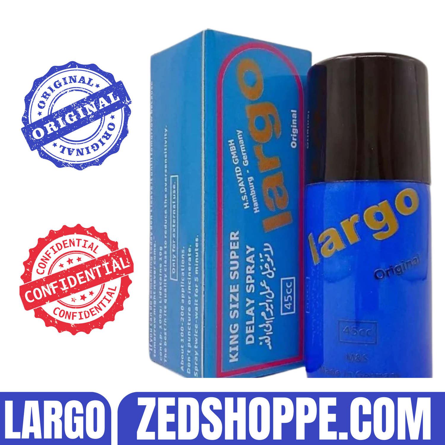 Men Original Largo Delay Spray - Pakistan - ZEDSHOPPE.COM