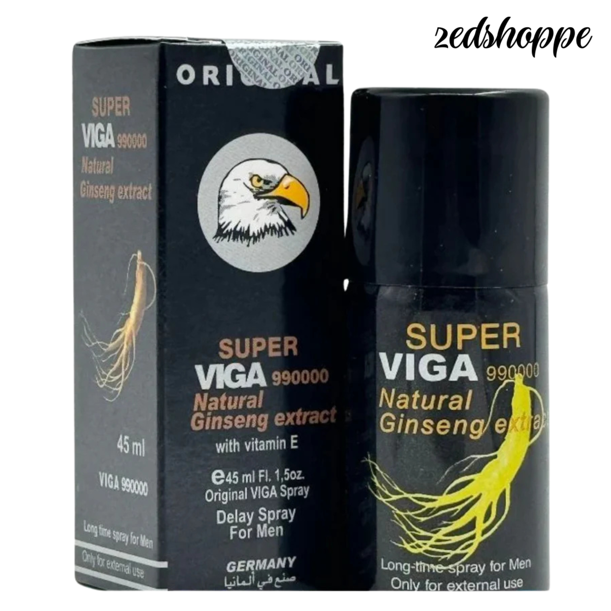 Men Super Viga 990000 Delay Spray With Natural Ginseng Extract (Advance Formula 2023) - ZEDSHOPPE