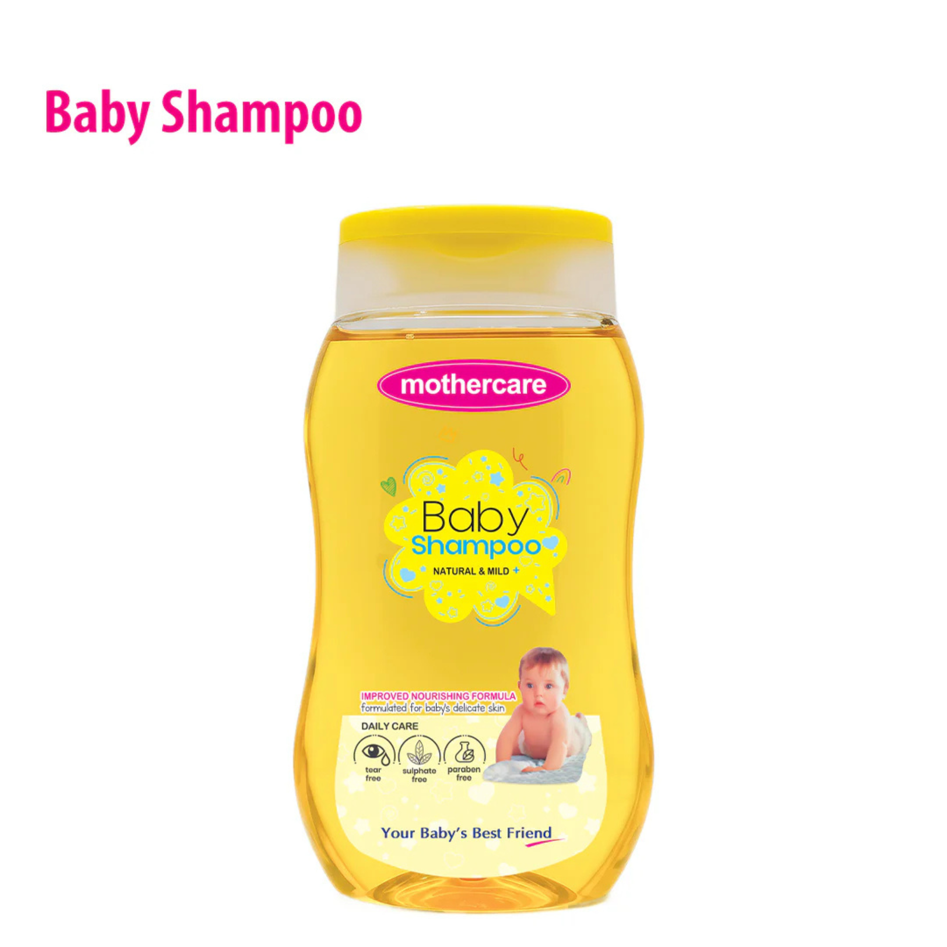 Mothercare Baby Shampoo (Yellow) - ZEDSHOPPE