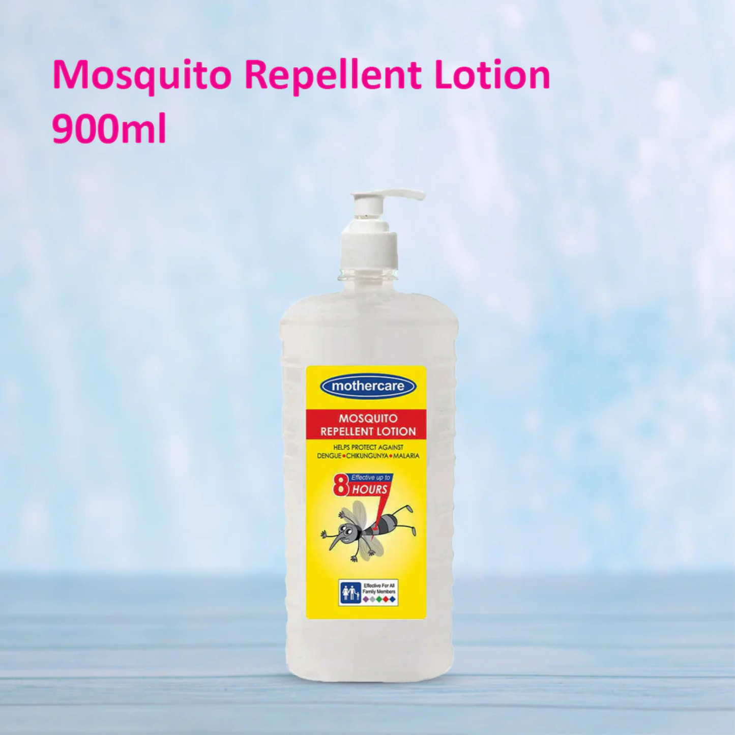 Mothercare Mosquito Repellent Lotion 900ml - ZEDSHOPPE