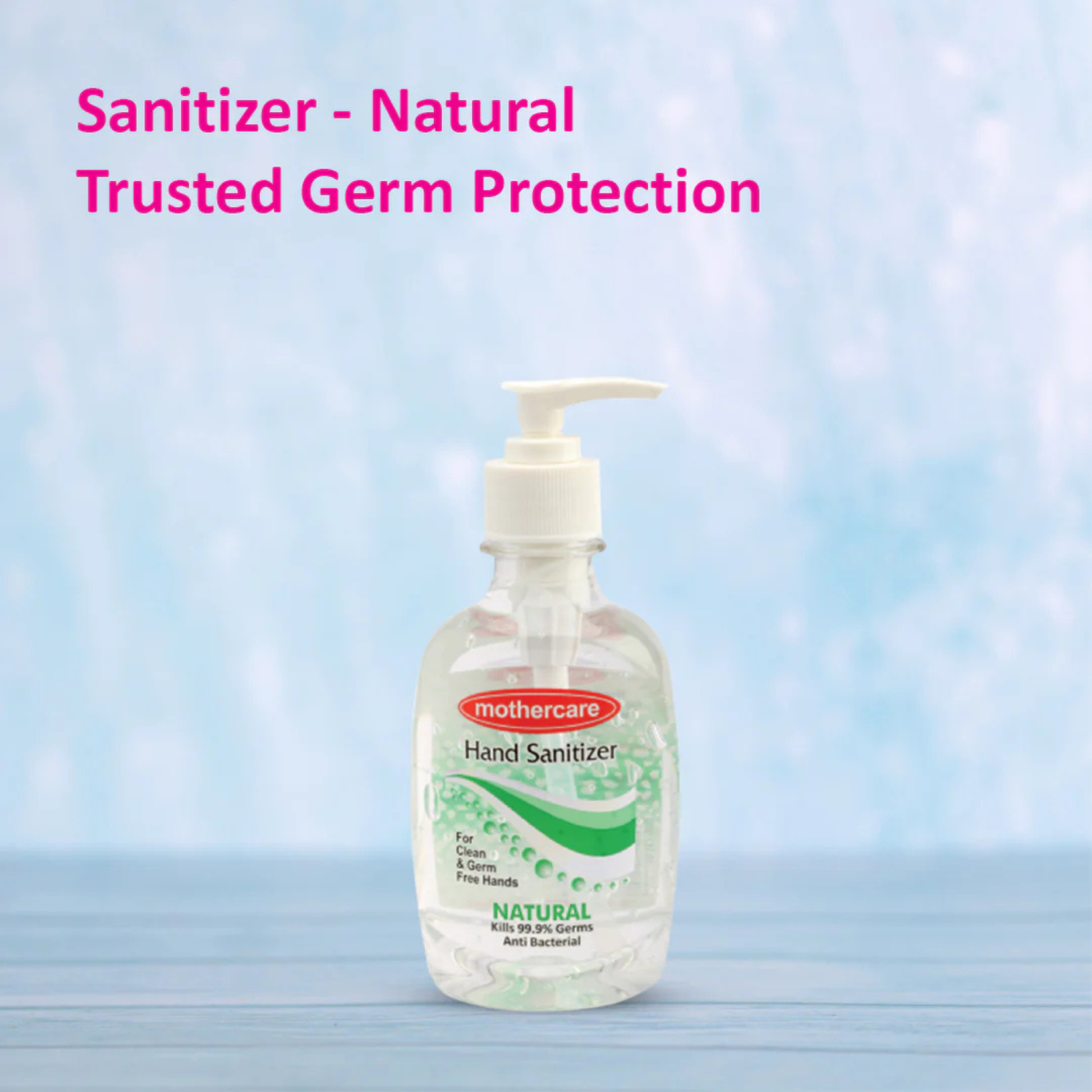 Mothercare Sanitizer Natural Trusted Germ Protection - ZEDSHOPPE