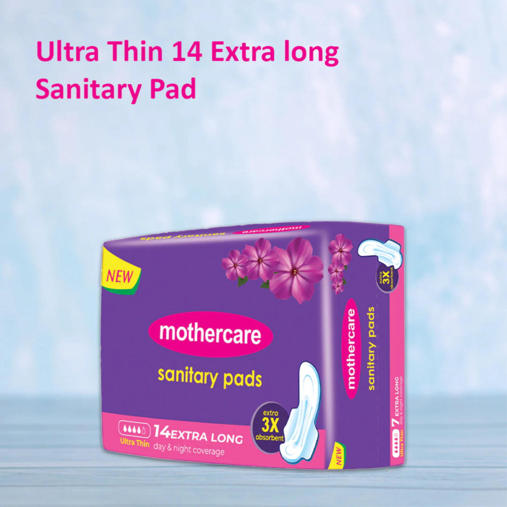 Mothercare Ultra Thin 14 Extra long Sanitary Pad - ZEDSHOPPE