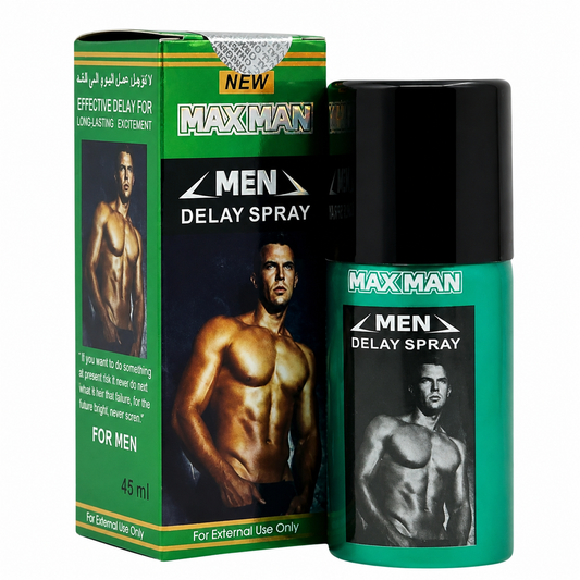 New Maxman Green Delay Spray bottle - German import formula Pakistan