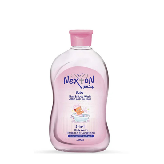 Nexton Baby Hair & Body Wash (3-in-1). 125ML - ZEDSHOPPE.