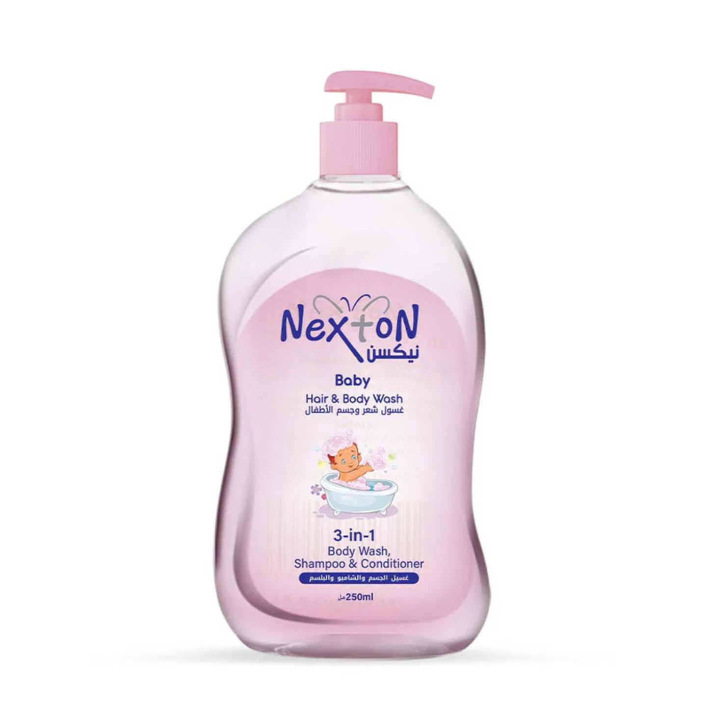 Nexton Baby Hair & Body Wash (3-in-1). 250ML - ZEDSHOPPE.