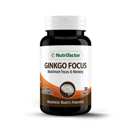 Nutrifactor Ginkgo Focus - 30 Tablets.