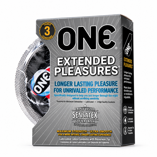 ONE Extended Pleasure Condoms pack Pakistan - ZEDSHOPPE®