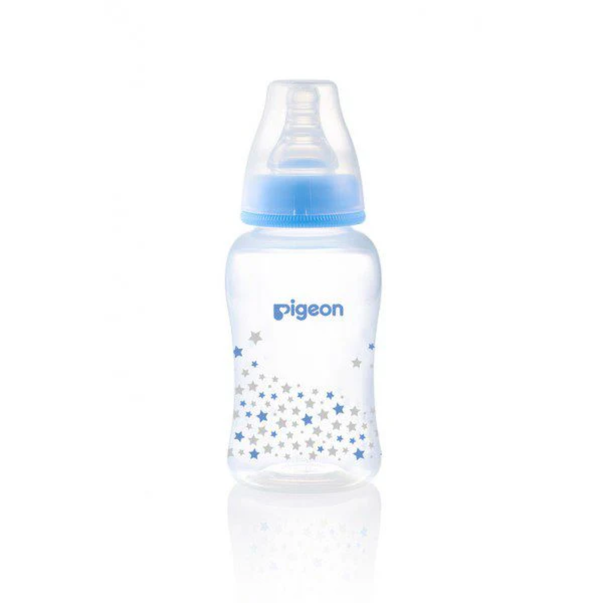 PIGEON NURSING BOTTLE WITH PERISTALTIC NIPPLE (PP) 150ml - ZEDSHOPPE