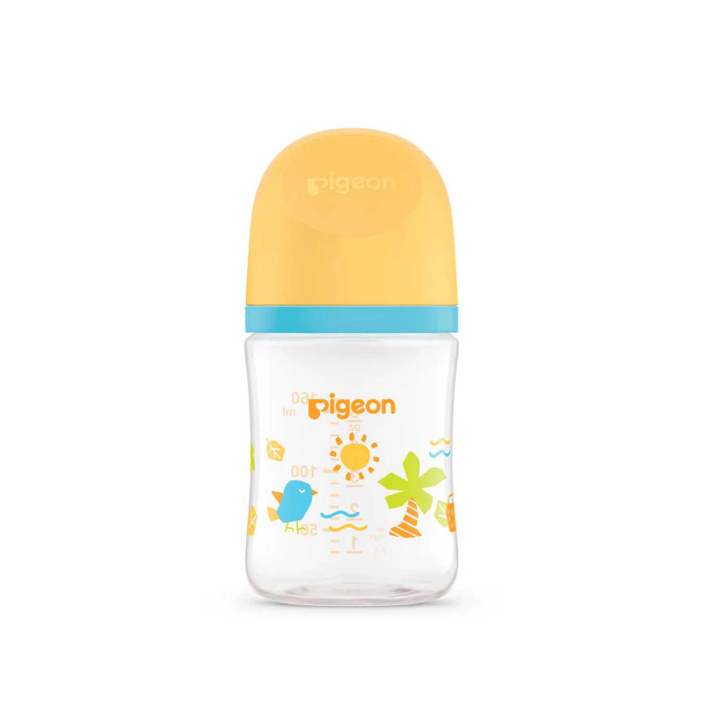 PIGEON SAFE & DURABLE NEWBORN NURSING BOTTLE 160ML - ZEDSHOPPE