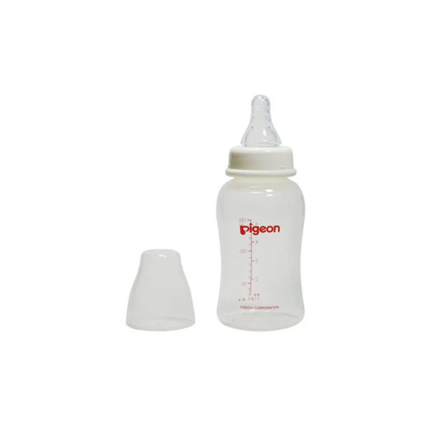 PIGEON SLIM NECK NURSING BOTTLE WITH PERISTALTIC NIPPLE 150ml - ZEDSHOPPE