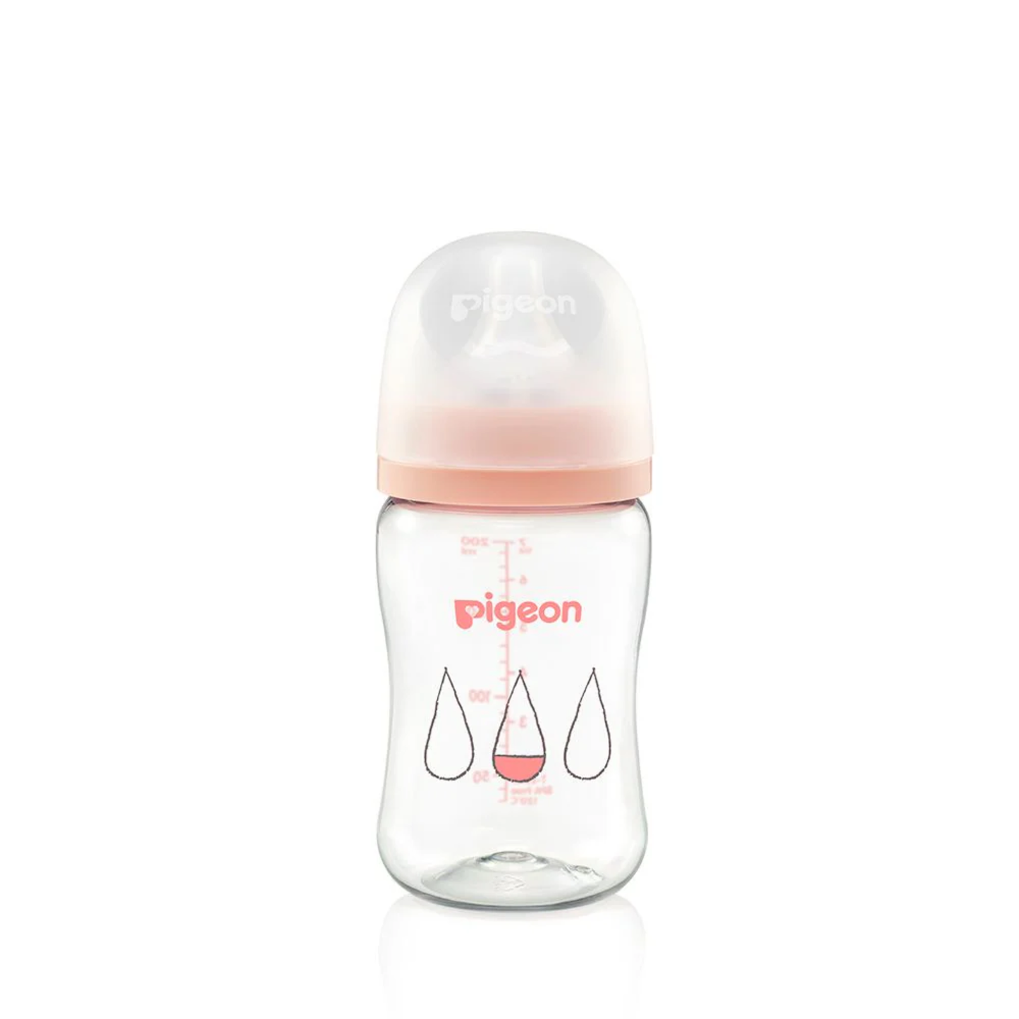 PIGEON SOFTOUCH WIDE NECK FEEDER T-ESTER 200ml -- ZEDSHOPPE