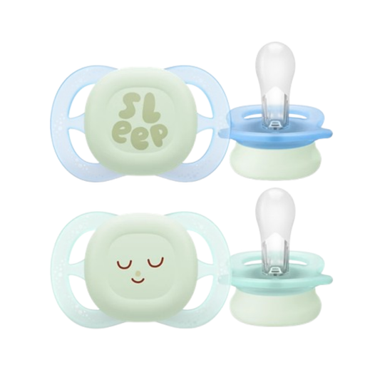 Philips Avent Soother Ultra Start Night Time 0-2M - ZEDSHOPPE