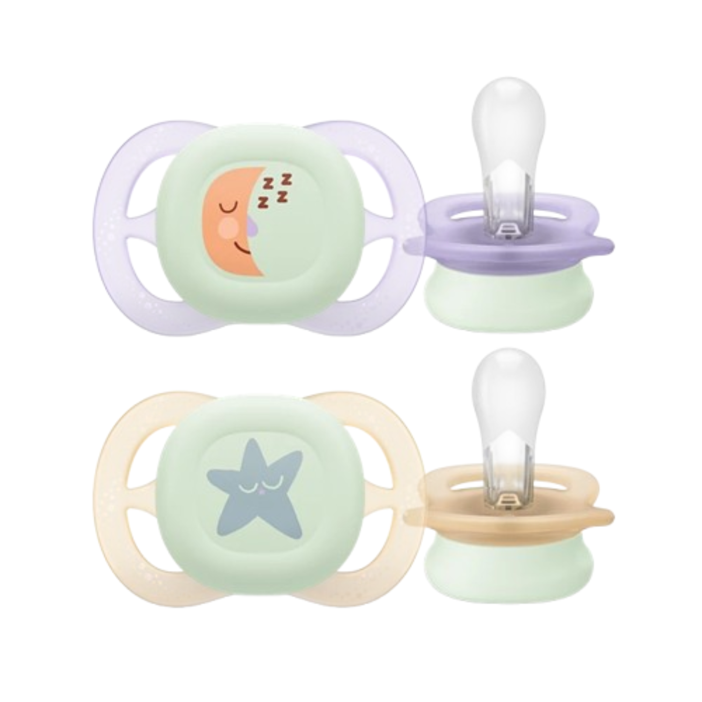 Philips Avent Soother Ultra Start Night time 0-2M -- ZEDSHOPPE